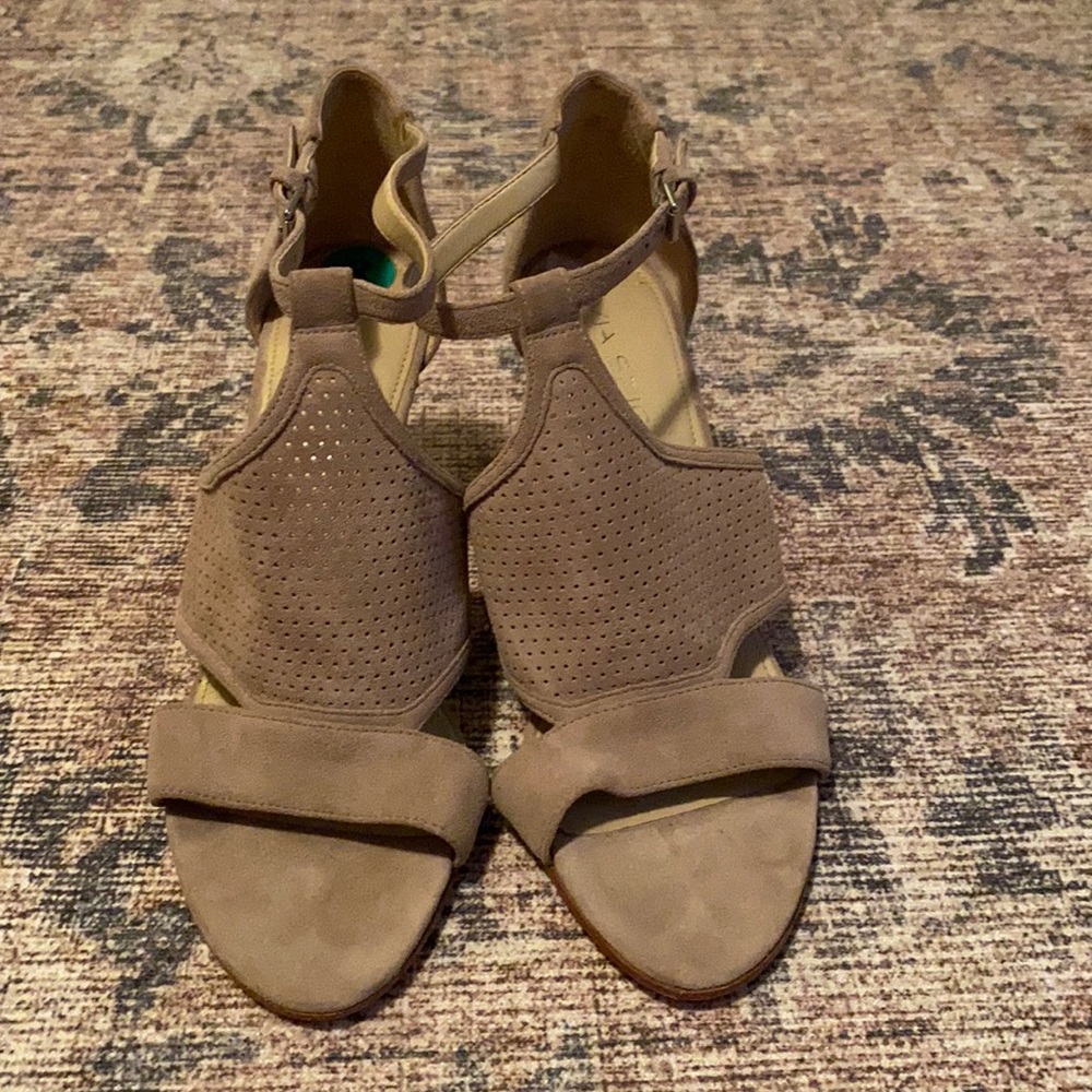 Suede Heels